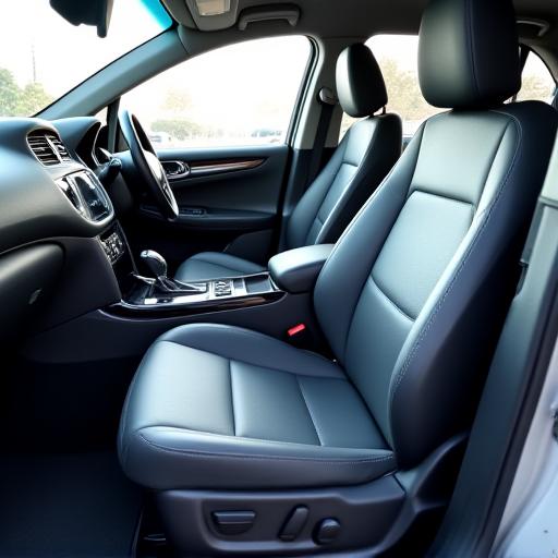 Schoon en glanzend auto interieur